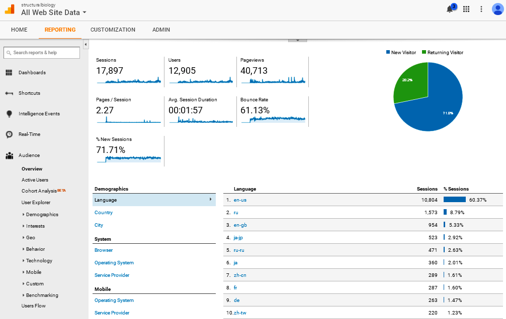 Visitor Analysis Report